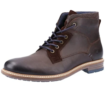 Abbildung von Hush Puppies Joel Leder Herrenstiefel Braun