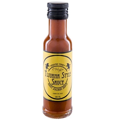 Abbildung von Mexican Tears® Bhut Jolokia Sauce &#039;Tijuana Style&#039; scharfe aus Chilis mit die schärfsten der Welt! [100ml Chilisauce]