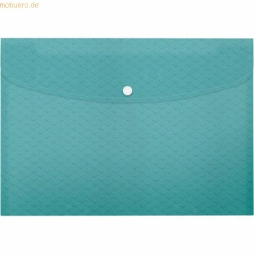 Abbildung von 6 x Esselte Sammeltasche Colour&#039;Breeze A4 PP 3 Stück blau