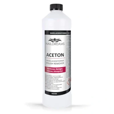 Abbildung von NAILDREAMS Aceton 500ml reines Lösungsmittel/Remover für professionelle Nagelpflege und Kosmetik
