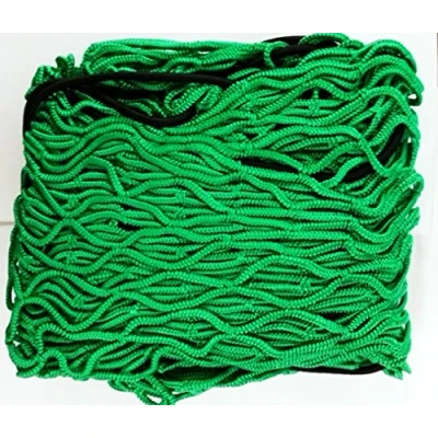 Abbildung von Hillfield Anhängernetz grün, 1,25 x 2,10 m, dehnbar auf 200 300 cm, Containernetz, Sicherungsnetz, Ladungssicherungsnetz