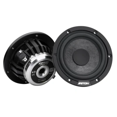Abbildung von ETON Graphit 80 mm (3“) High End Mitteltöner, Einbau Lautsprecher fürs Auto mit Carbonvlies Sandwich Membran, Neodymmagnet, 1 Paar