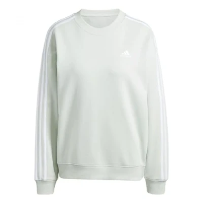 Abbildung von adidas Sportswear Essentials 3 Stripes Sweatshirt, Damen, Größe: XS, Linen green