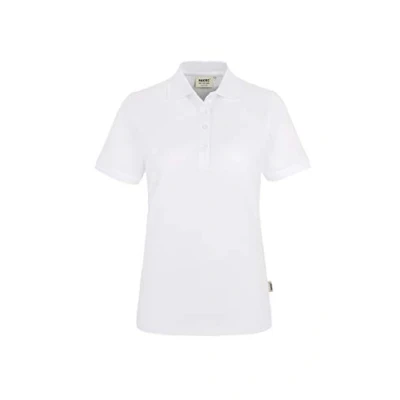 Abbildung von HAKRO Damen Polo Shirt &quot;Classic&quot; 110 weiß Größe: M