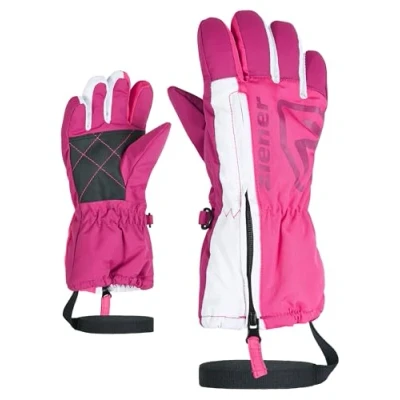 Abbildung von Ziener SKI LEO Minis Fingerhandschuh für Kinder, Größe: 98, Pop pink