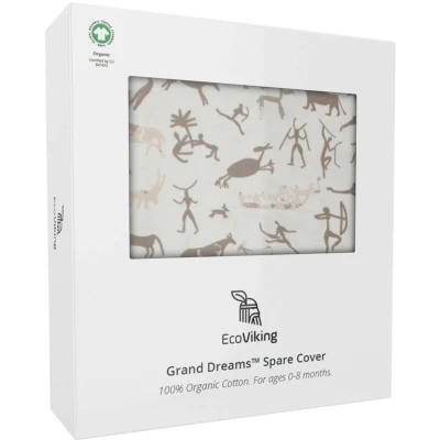 Abbildung von EcoViking Organic Babynest Bezug Viking Cave