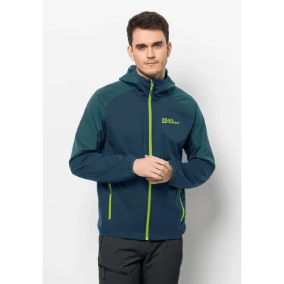 Abbildung von Jack Wolfskin Feldberg Hoody M Softshelljacke, Herren, Größe: XXL, Dark sea