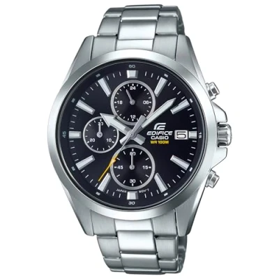 Abbildung von CASIO EDIFICE Chronograph EFV 560D 1AVUEF, Quarzuhr, Armbanduhr, Herrenuhr, Stoppfunktion, bis 10 bar wasserdicht