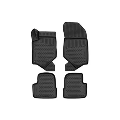 Abbildung von Element 3D Gummimatten Passgenaue Fußmatten Peugeot 208 / Opel Corsa 2019 4tlg
