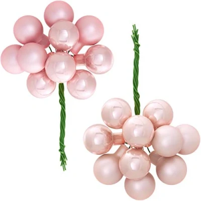 Abbildung von WeRChristmas Kugel, Babyrosa, 2,7 cm