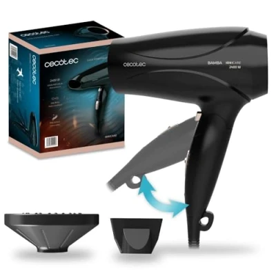 Abbildung von Cecotec Ionic Haartrockner mit Diffusor Bamba IoniCare 5450 Power &amp; Go Pro Ice, 2400 W Leistung, Präzisionsdüse, echten Ionen und großem Durchfluss. (Bronze)