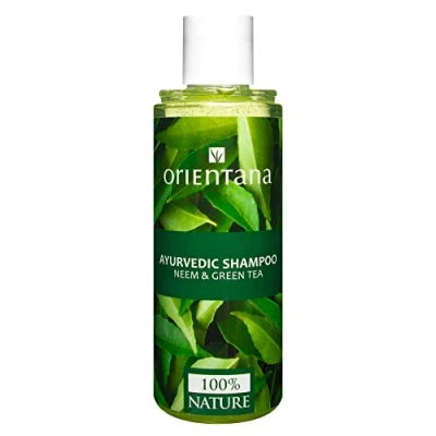 Abbildung von Orientana NEEM &amp; Green TEA Ayurvedic HAIR Shampoo, 210 ML Damen, Größe: ml, Klar