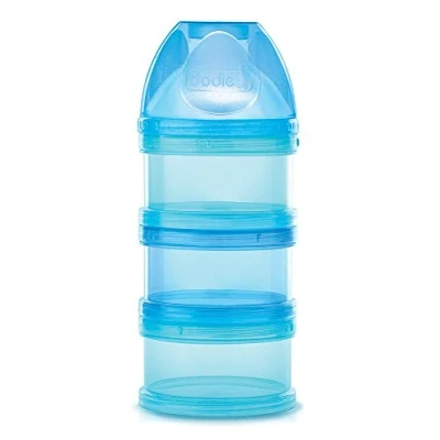 Abbildung von Dodie Dosierbox, transparent, einzeln abnehmbar, blau/Lagune, 1 Stück