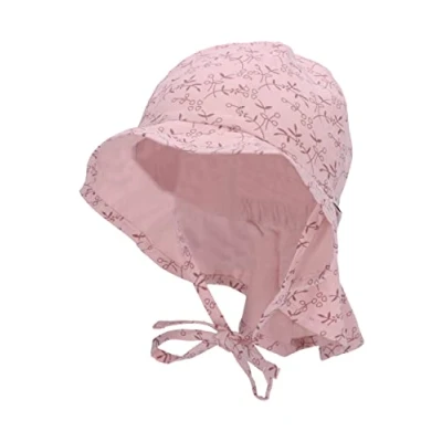 Abbildung von Sterntaler Baby Mädchen Hut Sonnenhut Zweige Hut, Kopfbedeckung Sommer, Sommerhut aus Baumwolle zartrosa, 45