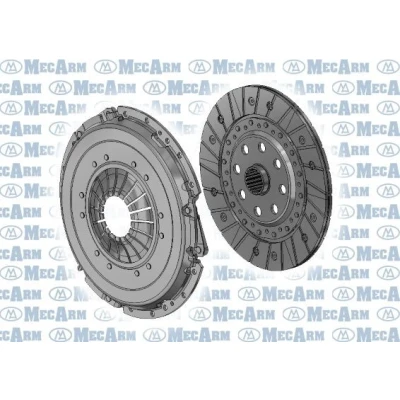 Abbildung von MECARM MK10066D Kupplungssatz 220 FIAT: Grande Punto Schrägheck, Doblo II Kasten / Kombi, BRAVO 2, ALFA ROMEO: Giulietta MiTo