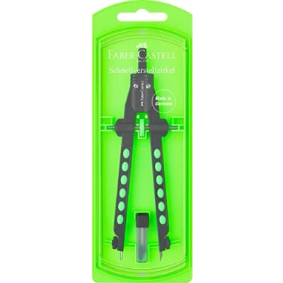 Abbildung von Faber Castell Factory Neon Quick Set Kompass