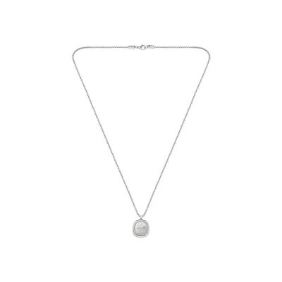 Abbildung von Lacoste Vigor Halskette silvercoloured, Herren, Größe: One Size, Silver coloured