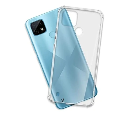 Abbildung von mtb more energy® Case Soft Armor kompatibel mit Realme C21 (RMX3201, 6.5&#039;&#039;) verstärkte Ecken Kameraschutz 1,5mm TPU Schutz Hülle Cover Tasche Handyhülle