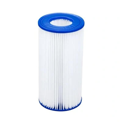 Abbildung von Bestway 58012, Filterkartusche für Pumpe, Blau, Weiß, 5,7 m3/h, 137 g, Folienbeutel, 106 mm