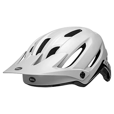 Abbildung von Bell Unisex Erwachsene 4Forty Helme, Matte/Gloss White/Black, L