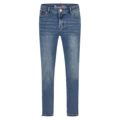 Abbildung von BUENA VISTA Stretch Jeans ITALY V 7/8 grey black 2408 B5311 601.5312 Cozy Denim