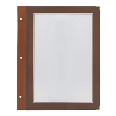 Abbildung von Securit Wood Range Einsätze, A4, 5 Stück, ‎braun