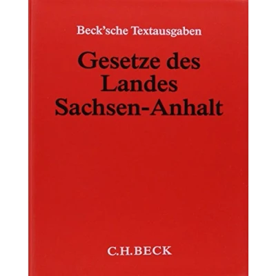 Abbildung von Gesetze des Landes Sachsen Anhalt (ohne Fortsetzungsnotierung). Inkl. 78. Ergänzungslieferung