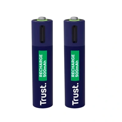 Abbildung von 0 Trust Haushaltsbatterie Wiederaufladbarer Akku AAA für USB C