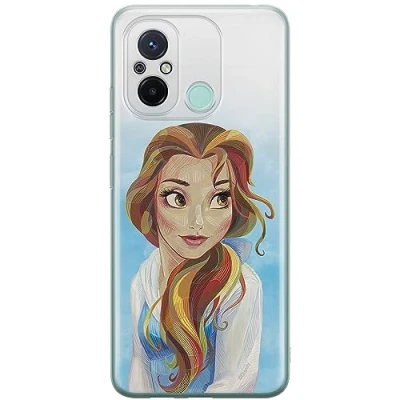 Abbildung von ERT GROUP Handyhülle für Xiaomi REDMI 12C/ 11A Original und offiziell Lizenziertes Disney Muster Bella 003 optimal an die Form des Handy angepasst, hülle aus TPU