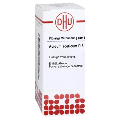 Abbildung von Acidum Aceticum D 6 Dilution 20 ml