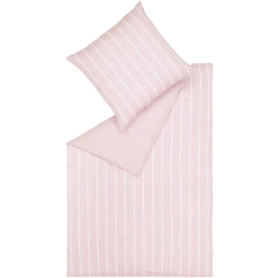 Abbildung von Esprit Bettwäsche &quot;Harp Stripe&quot;, (2 tlg.), in Renforce Qualität, 100% Baumwolle (BCI Better Cotton Initiative), Bett und Kopfkissenbezug mit Reißverschluss, Winter Sommerbettwäsche