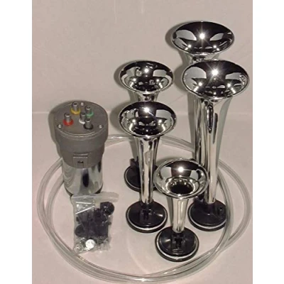 Abbildung von Fanfare La cucaracha chrom 12 Volt Melodiefanfare
