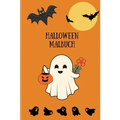 Abbildung von Halloween Malbuch für Kinder: Kreativer Ausmalspaß die schaurigste Zeit des Jahres!