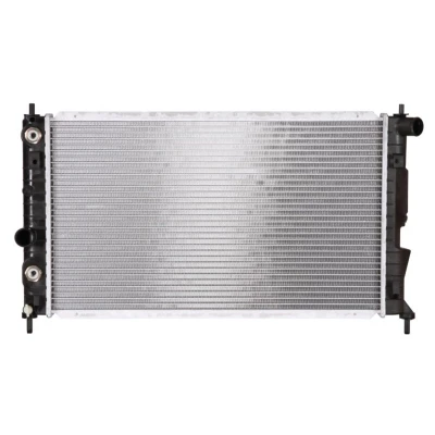 Abbildung von NRF 53844 Kühler, Motorkühlung Aluminium 607 374 27 Kühlrippen gelötet SAAB: 9 5 Kombi