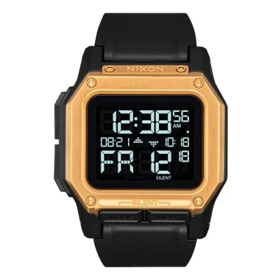 Abbildung von Nixon Herren Digital Quarz Uhr mit Polyurethan Armband A1180 010 00