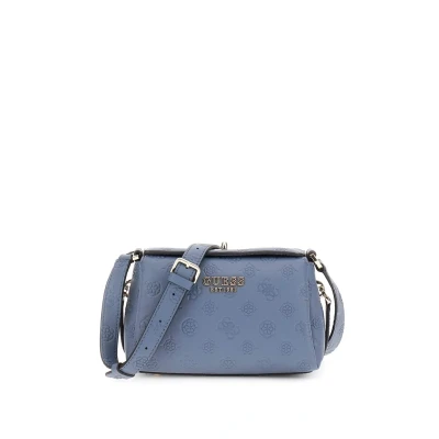 Abbildung von Guess MINIUMHÄNGE Phoebe UND Peonylogo Umhängetasche, Damen, Größe: One Size, Himmelblau