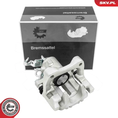 Abbildung von ESEN SKV 78SKV453 Bremssattel Hinterachse links mit Klammer VOLKSWAGEN: Golf 6, 5 Schrägheck, Plus / Crossgolf, AUDI: A3 Sportback