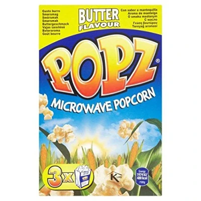Abbildung von Popz Mikrowelle Butter Popcorn 3 X 90G