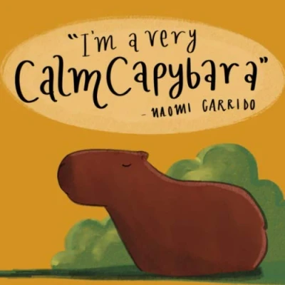 Abbildung von &quot;I&#039;m a Very Calm Capybara&quot;: Fun Animal Book for Kids