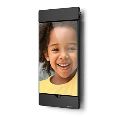 Abbildung von Smart things s18 b sDock mini4 schwarz 2.Generation Abschließbare, um 90 drehbare Wandhalterung, Ladestation, Fotorahmen für Apple iPad Mini 4+5