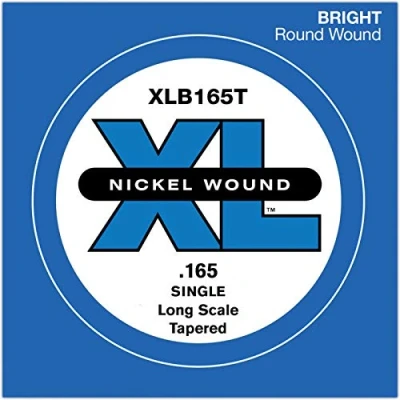 Abbildung von D&#039;Addario XLB165T Nickel Wound Bass Einzelsaite, Long Scale 165, Tapered