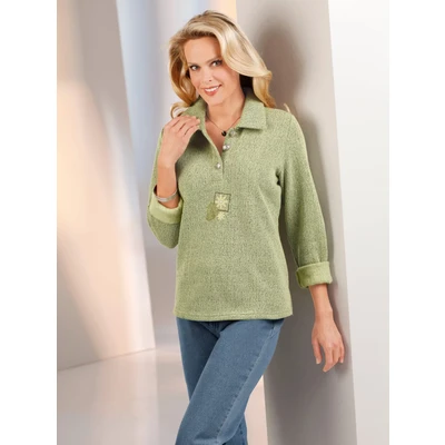 Abbildung von Classic Basics Langarm Poloshirt &quot;Shirt&quot;