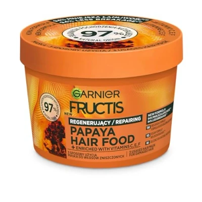 Abbildung von Garnier Fructis Hair Food Papaya Haarmaske 400ml