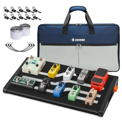 Abbildung von Donner DB S200 Guitar Effects Pedals Board and Waterproof Bag Set