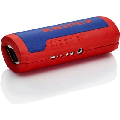 Abbildung von Knipex TwistCut, Rohrschneider, Blau, Rot, 1,3 cm, 100 mm, 47 g