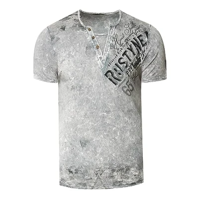 Abbildung von Rusty Neal Tshirt print, Herren, Größe: Small, Grau