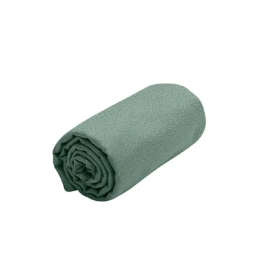 Abbildung von Sea to Summit Airlite Towel Reisehandtuch L Badetuch Mikrofaser Saugfähig &amp; Schnelltrocknend Ultraleicht Kompakt Wandern 60 x 120cm Sage Green 67g
