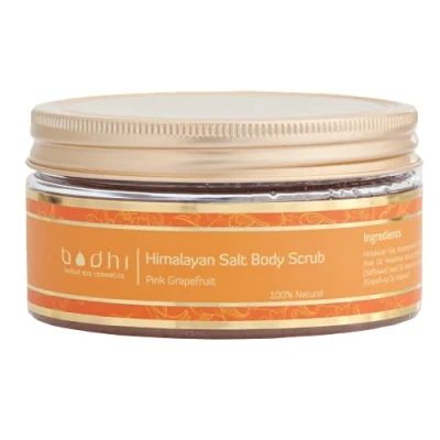 Abbildung von BODHI® Körperpeeling Himalaya Salz &amp; Grapefruit / 250 ml, bio vegan, 98% natürlich
