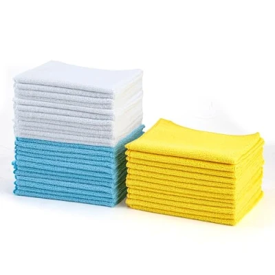 Abbildung von Amazon Basics Mikrofaser Reinigungstuch, 36 Stück, Bunt, 30.5 x 40.5 cm