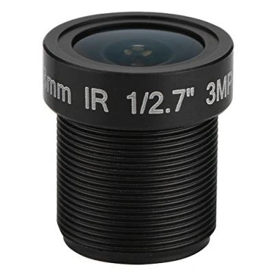 Abbildung von Richer R 2.8mm CCTV Objektiv, Full Vision 3MP IP Kamera HD 1080P IR Objektiv Lens Linse, M12x0,5 Nachtsicht Sicherheit für 1/2,1/2.5,1/3, CCD/CMOS